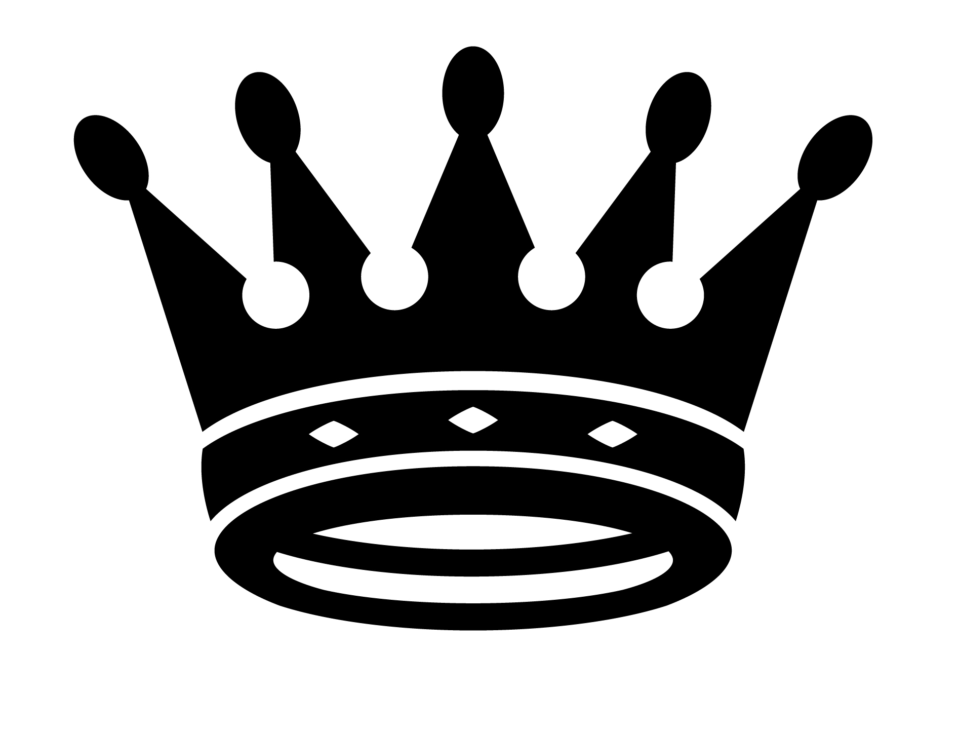 crown silhouette free clip art - photo #11