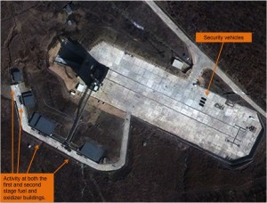 North Korea Readies The Unha-3 for Launch on April 12, 2012 North Korea Readies The Unha-3 for Launch on April 12, 2012