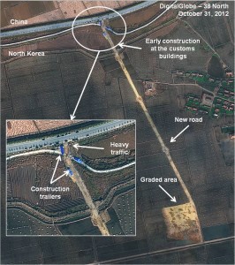 Figure 4. Infrastructure improvements underway towards the end of 2012.
