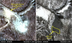 Figure 3. New Spoil at the West Portal