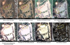 Figure 5. New Construction and Renovation at the Central Support/Staging Area