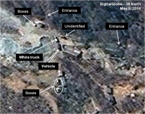 Figure 1. Activity continues at the South Portal tunnel entrances.