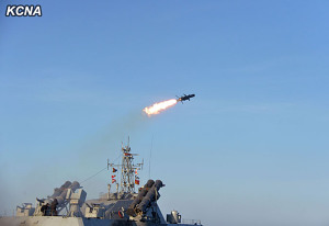 The Korean People’s Navy Tests New Anti-ship Cruise Missile The Korean People’s Navy Tests New Anti-ship Cruise Missile
