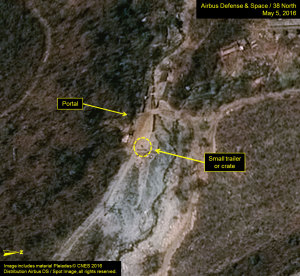 New Possible Indication of North Korean Nuclear Test Preparations New Possible Indication of North Korean Nuclear Test Preparations