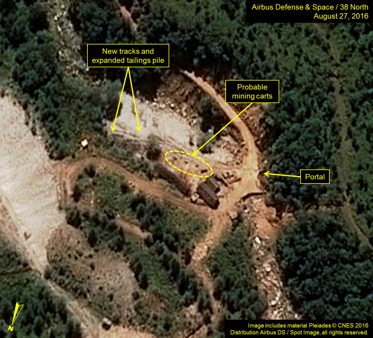 New Activity Near All Three Portals at the Punggye-ri Nuclear Test Site