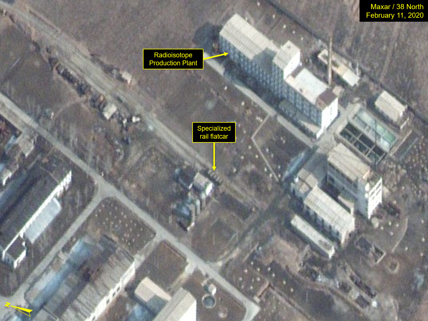 North Korea’s Yongbyon Nuclear Center: Rail Activity at the ...