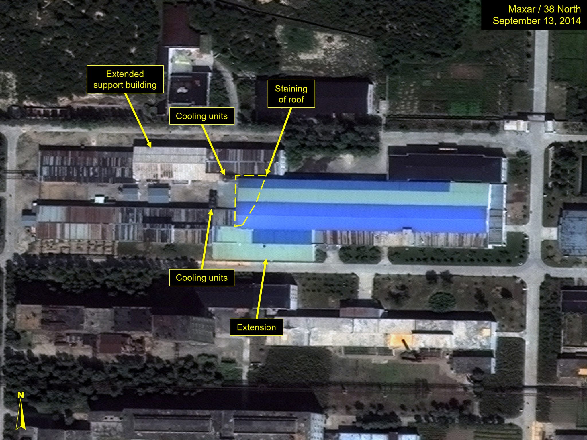 Development Of The Yongbyon Uranium Enrichment Plant Between 2009 And ...